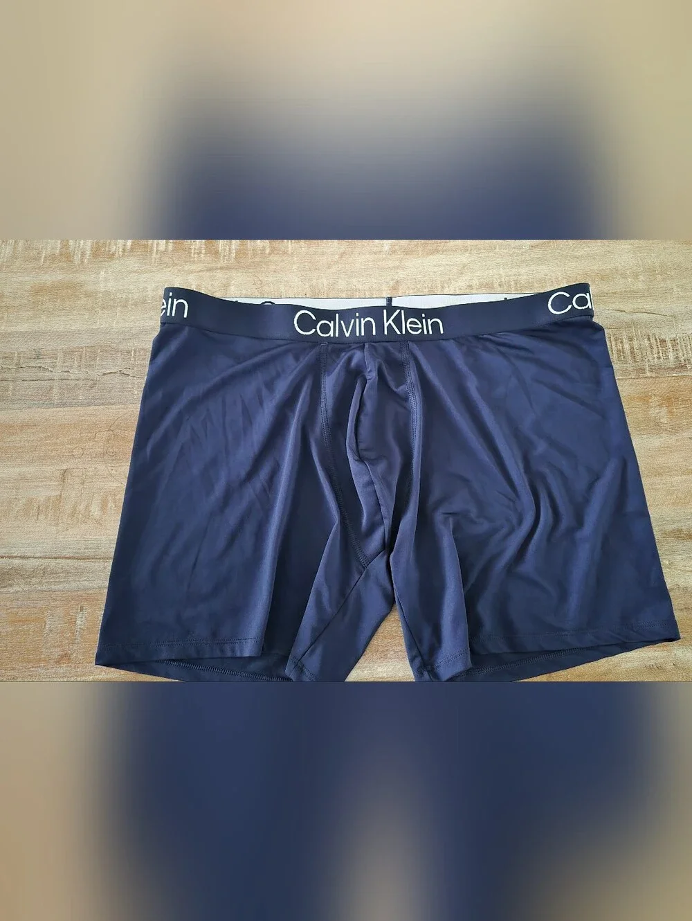 Calvin Klein Boxer Brief Set in Dark Blue and Light Blue XL